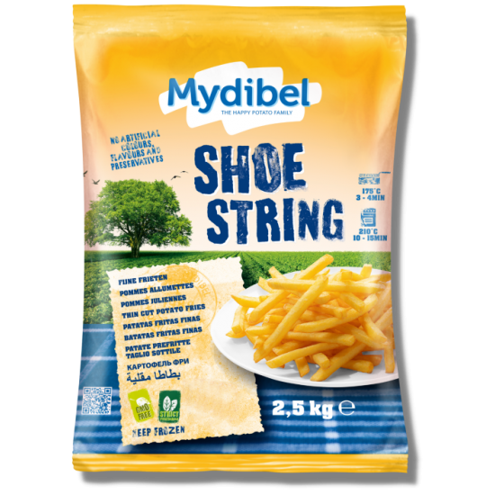 MyDibel Shoestring Potato 7/7mm - 2.5 KG 