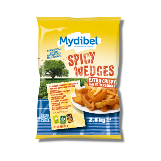 MyDibel Wedges Spicy Skin On - 2,5kg